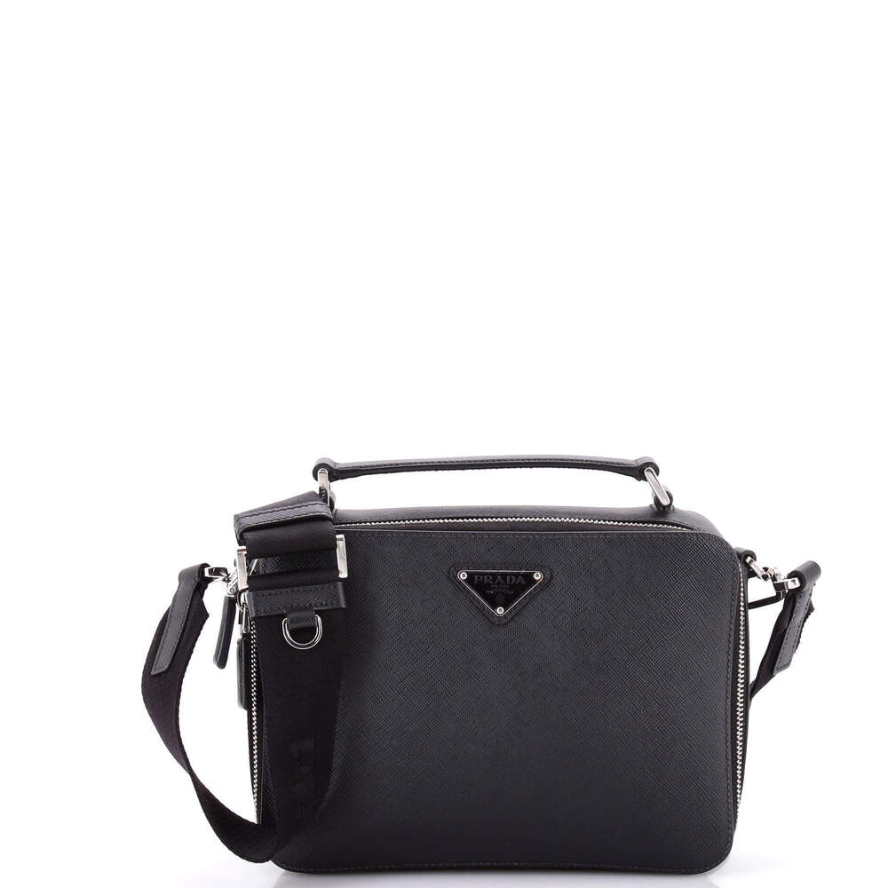 Prada Small Brique Crossbody Bag